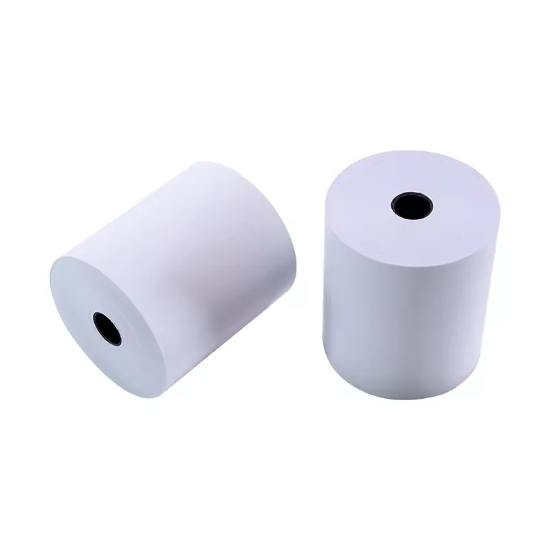 80 × 70 mm Thermal Paper Rolls with Plastic Core — supplier gallery image 2