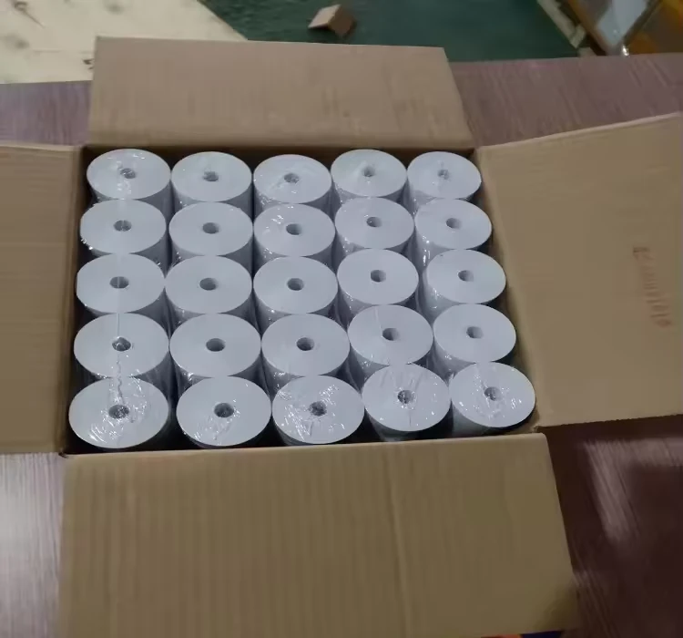 80 × 80 mm Single-Layer Thermal Rolls — view 2