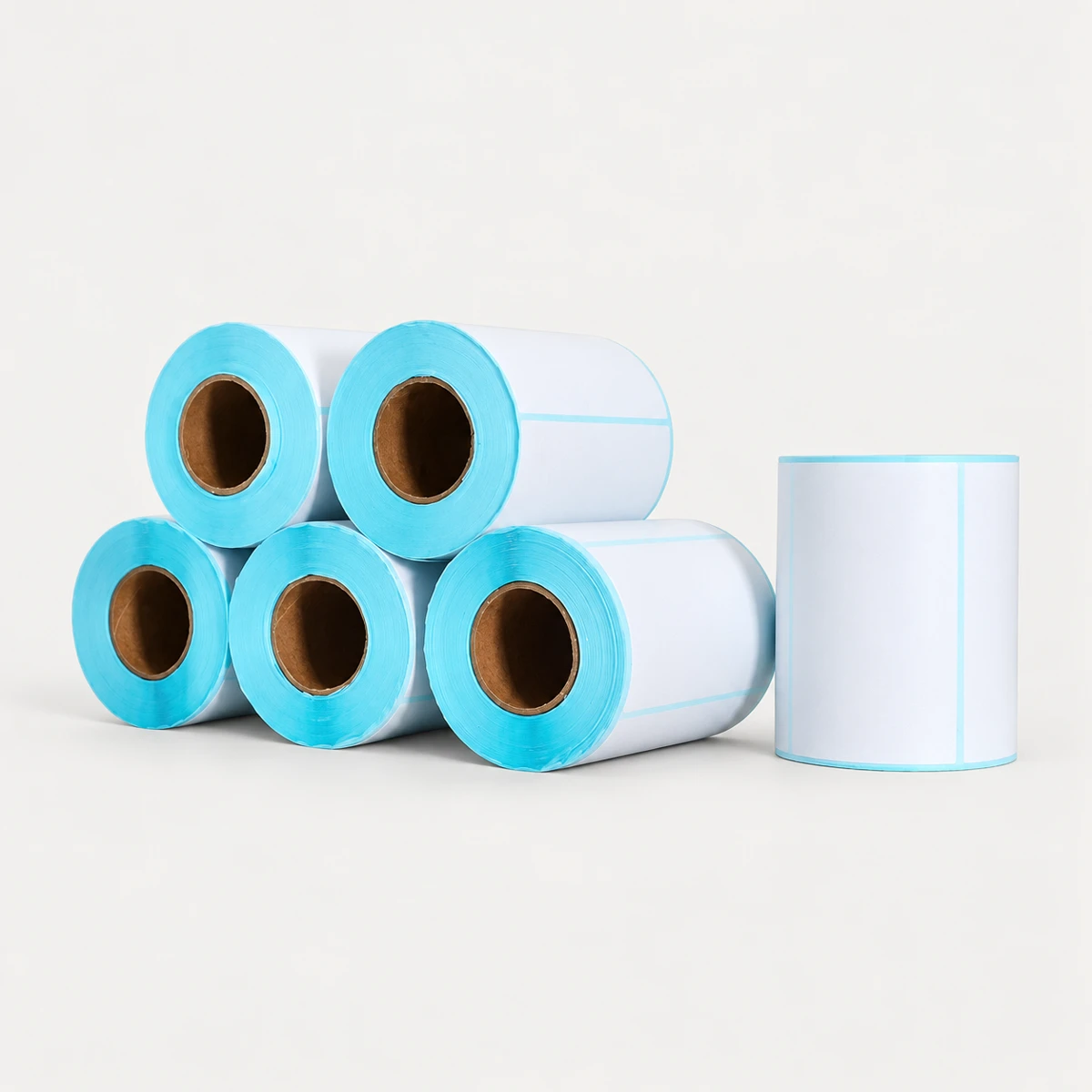 100 × 60 Self-Adhesive Thermal Label Rolls