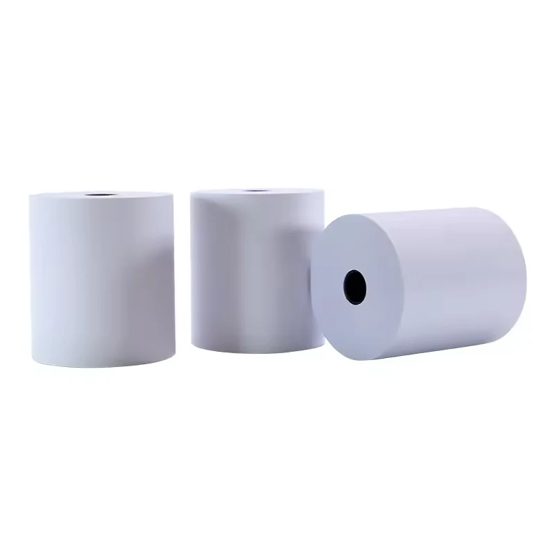80 × 70 mm Thermal Paper Rolls with Plastic Core — view 6
