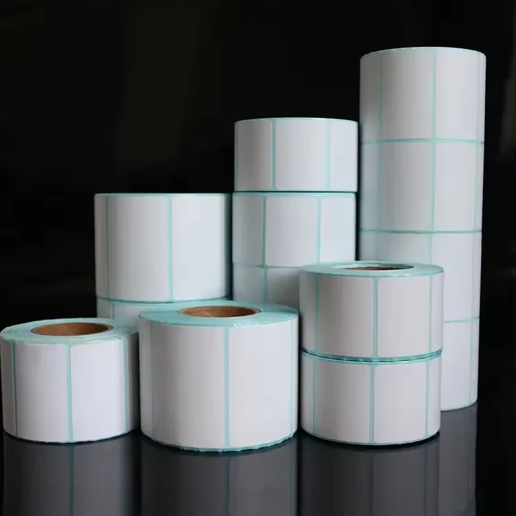 Custom Gold-Stamped Thank You Label Rolls — view 2