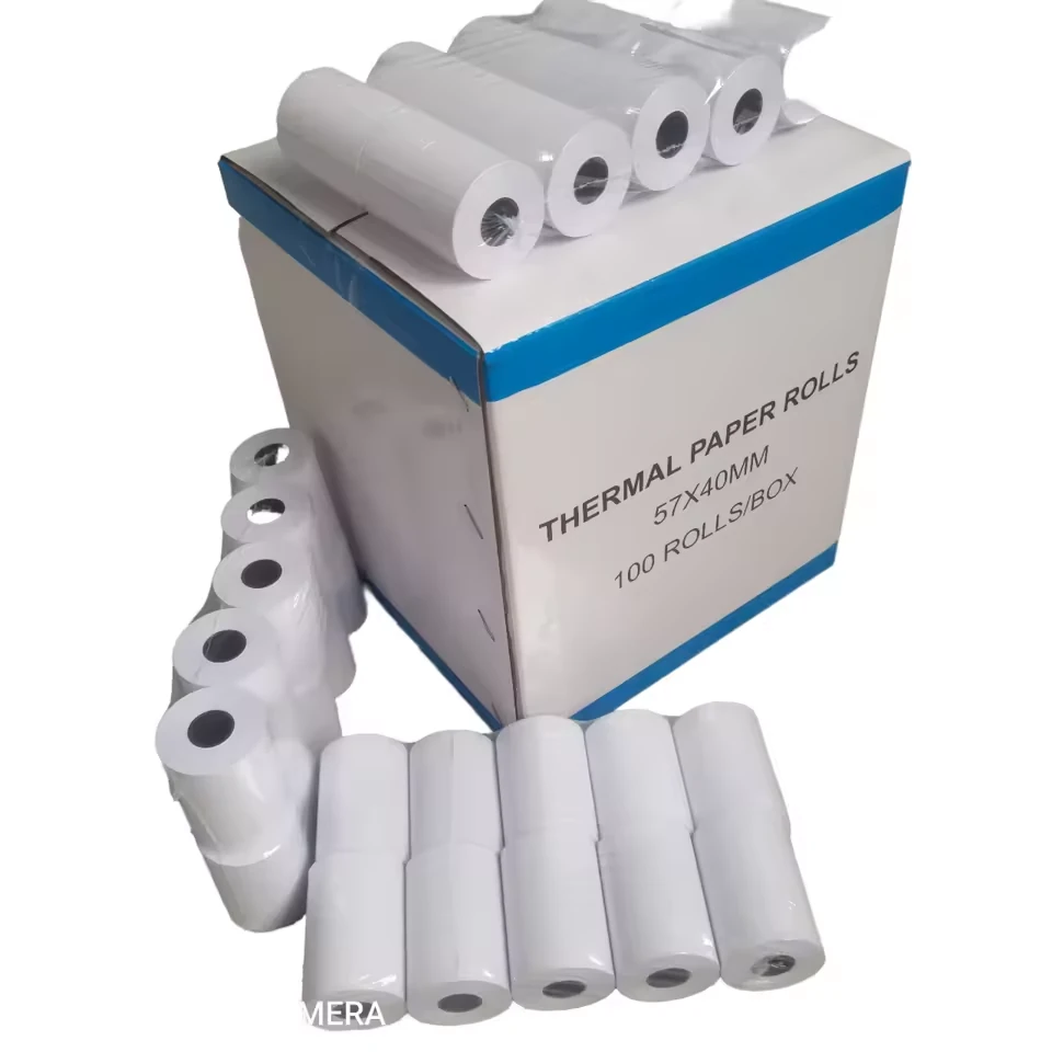 57 × 38 mm & 57 × 40 mm Red-Arrow Thermal Rolls — view 2