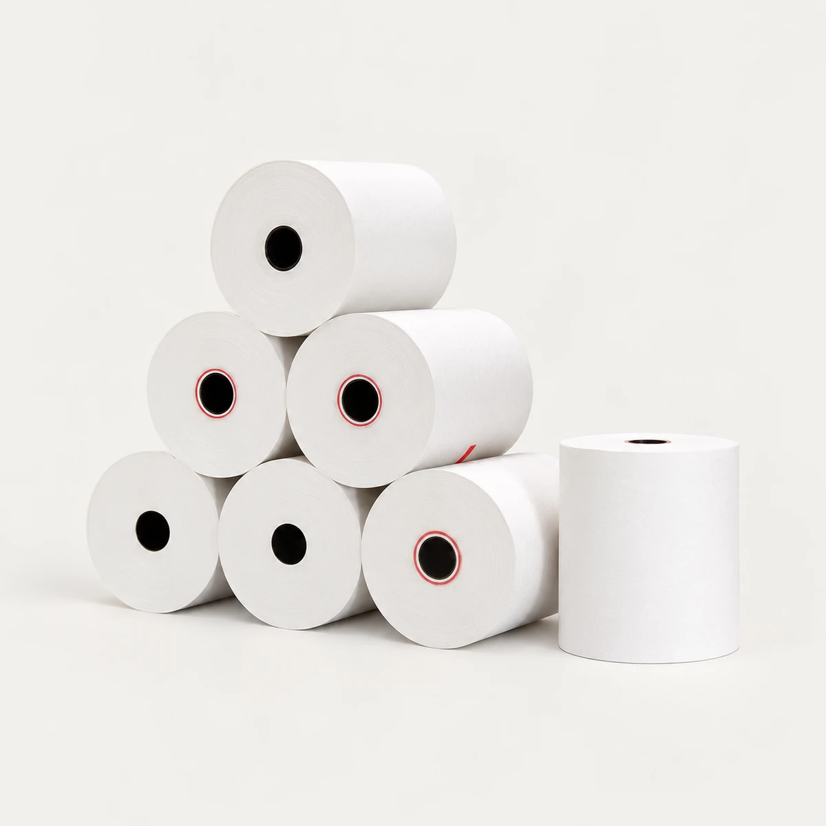80 × 70 mm Thermal Receipt Paper Rolls