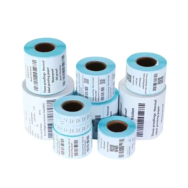 Logo-Printed Label Sticker Rolls — view 3