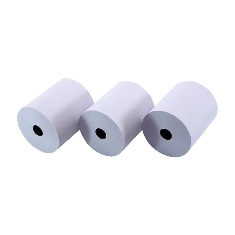 80 × 70 mm Thermal Paper Rolls with Plastic Core — view 3