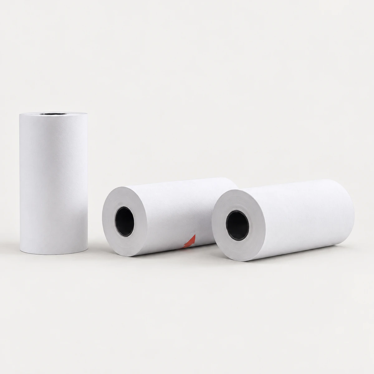 80 × 40 mm Thermal Rolls with Plastic Core