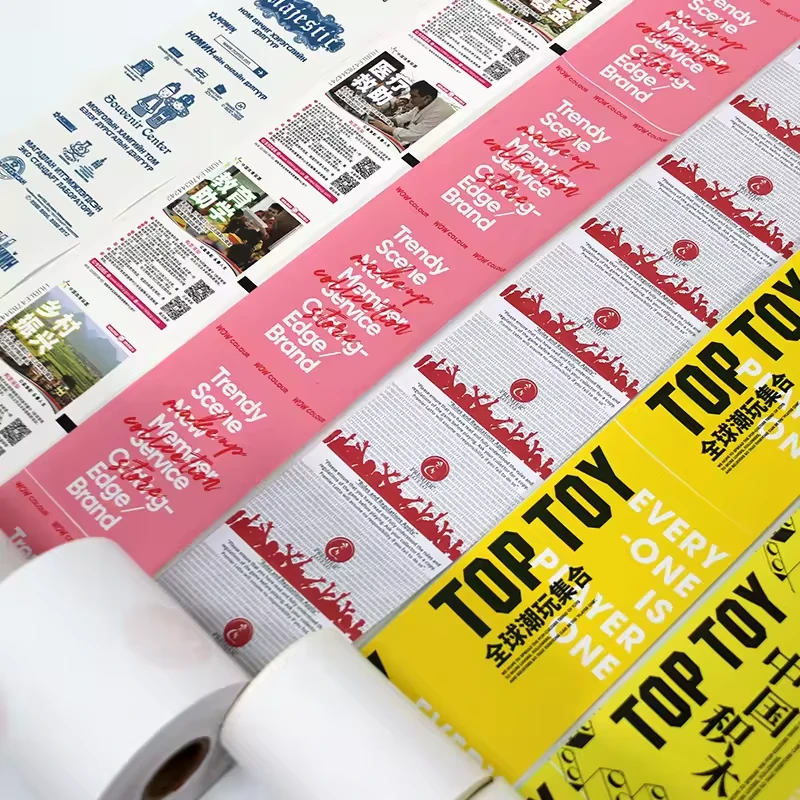 Custom-Logo Label Sticker Rolls — view 3