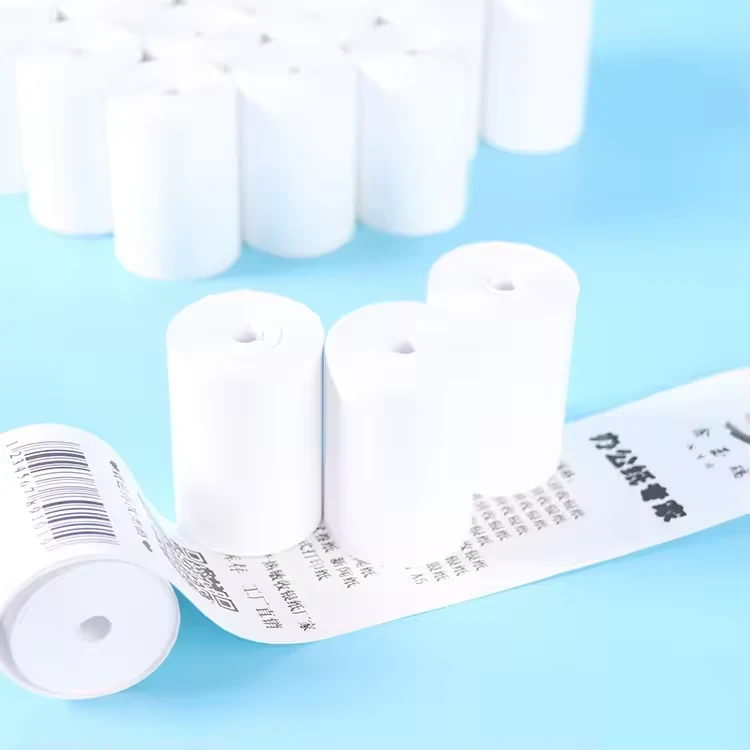 57 × 40 mm Coreless Thermal Receipt Rolls