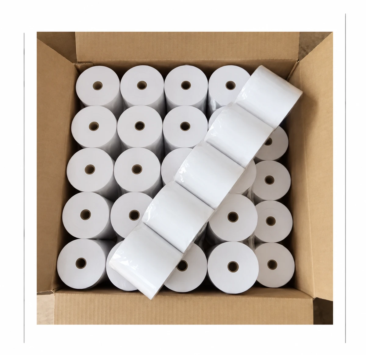 80 × 80 mm POS Thermal Receipt Rolls