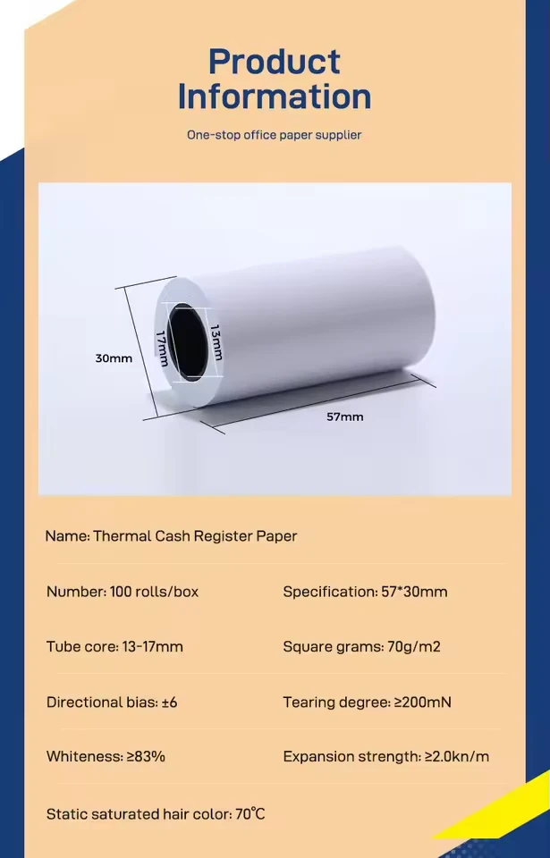 Custom Thermal Barcode Label Rolls — view 6