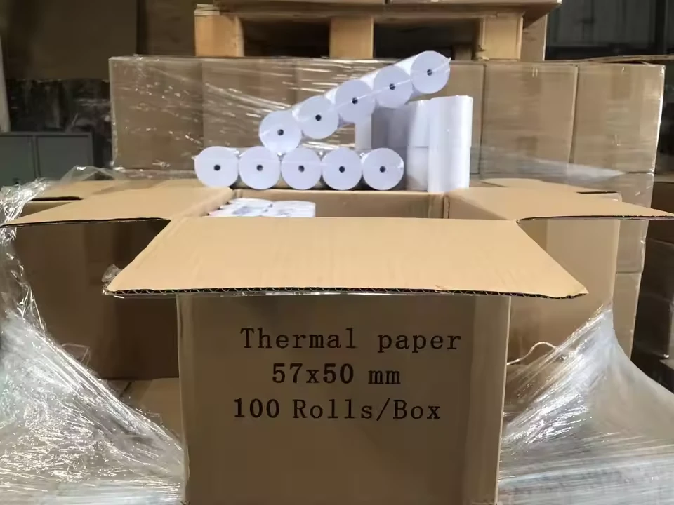 57 × 50 mm Coreless Thermal Rolls — view 5