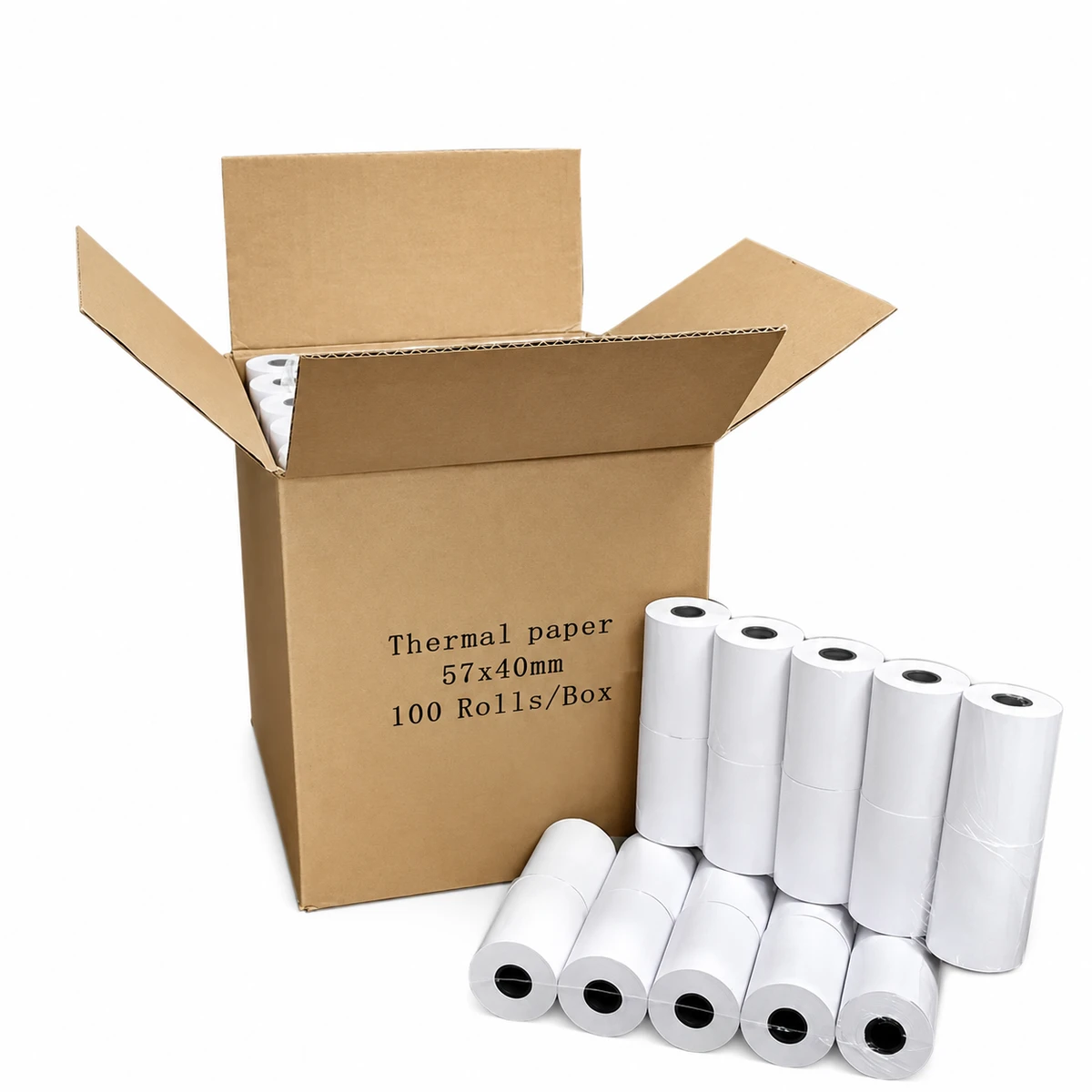 57 mm, 58 mm & 80 mm Thermal Receipt Rolls