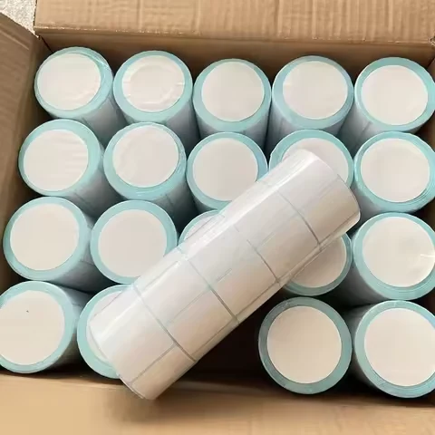 Custom Direct Thermal Barcode Label Rolls